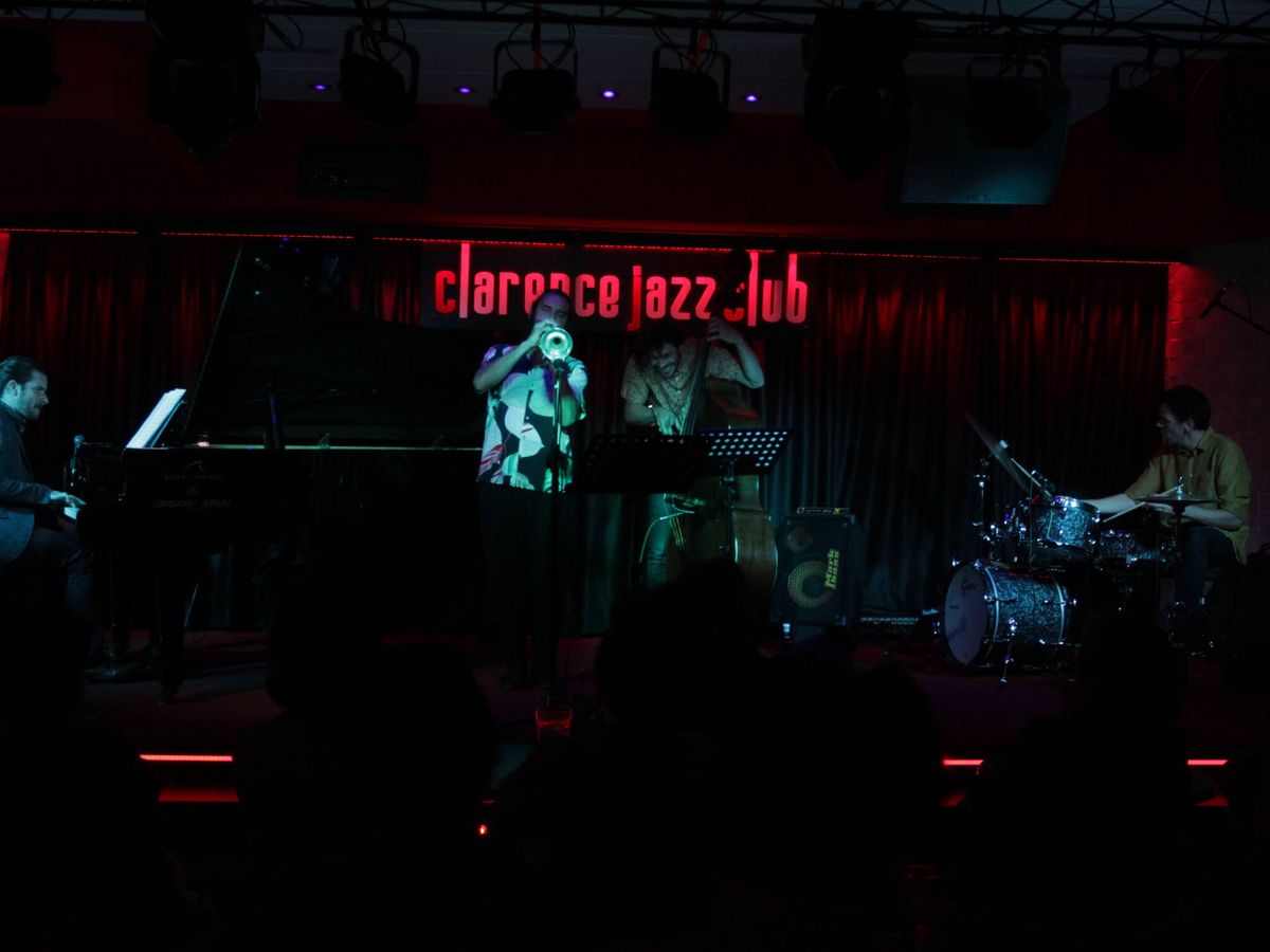 Foto: Actuación de Julián Sánchez New Quartet Feat Marco Mezquida en el Clarence el pasado miércoles. (Javier Salinas)