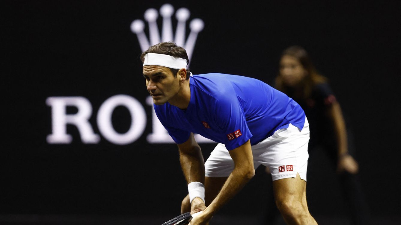 Foto: El rey del tenis se despidió como profesional en la Laver Cup. (Reuters/Andrew Boyers)