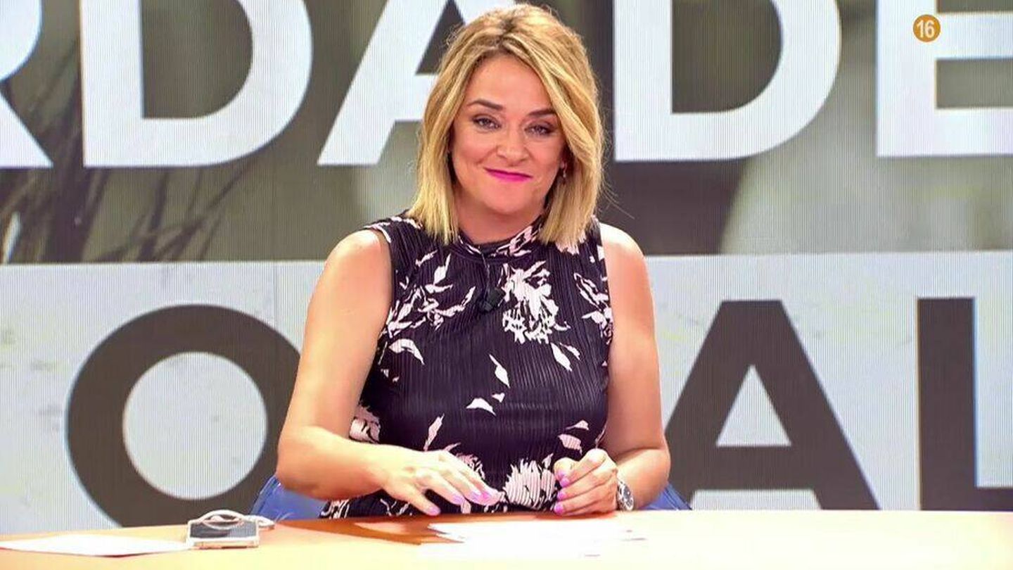 Toñi Moreno, presentadora de 'Viva el verano'. (Mediaset)