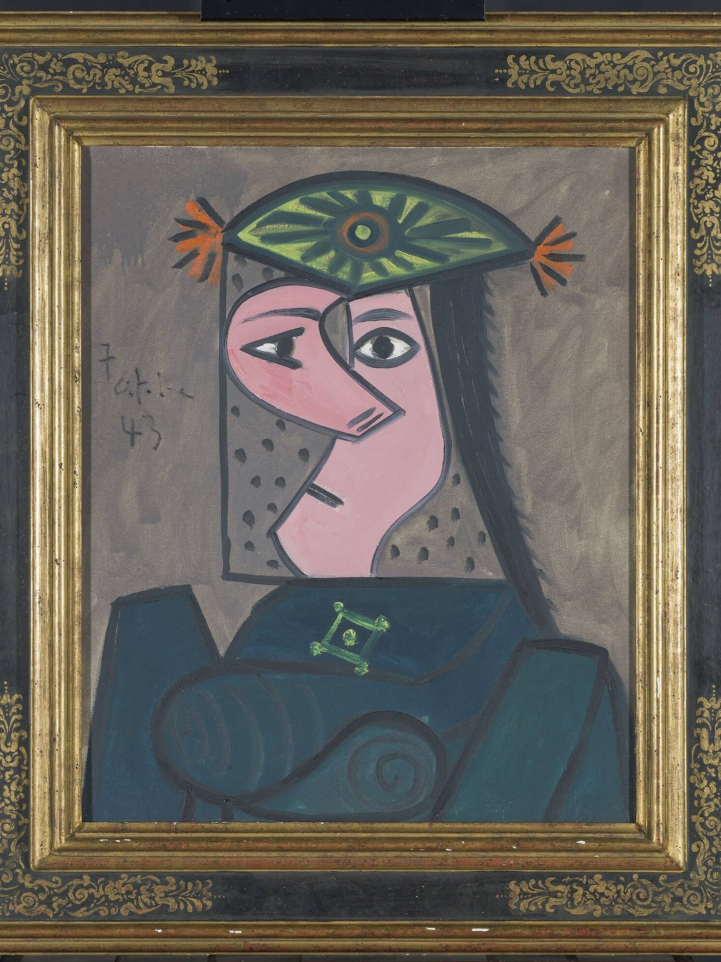 'Busto de mujer'. Pablo Picasso. 1943. Museo del Prado.