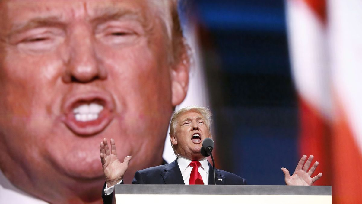 Las siete "perlas" de Trump en su primer discurso como candidato a la presidencia