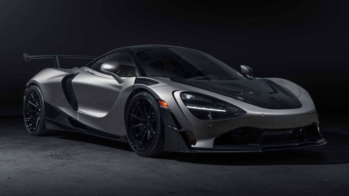 El fabuloso McLaren tuneado con carrocería íntegramente impresa en 3D