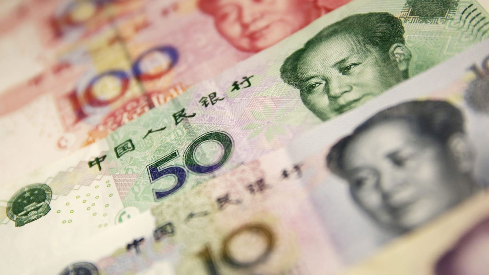 Foto: Billetes de yuan chino. (EFE)