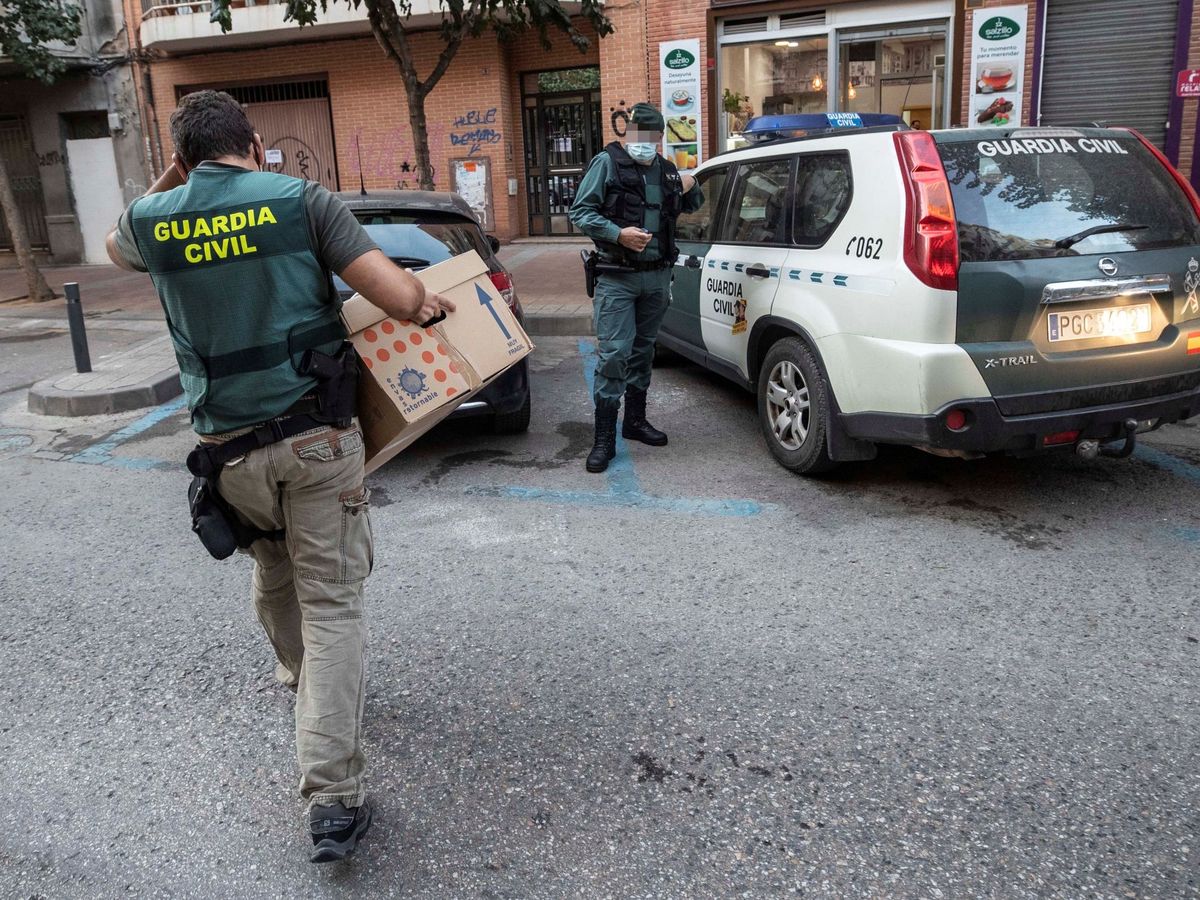 Foto: La Guardia Civil, en una imagen de archivo. (EFE/Marcial Guillén)