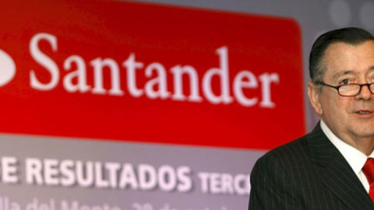 Saénz resalta que el Santander ha logrado un "triplete" y que su mora tocará techo en 2010