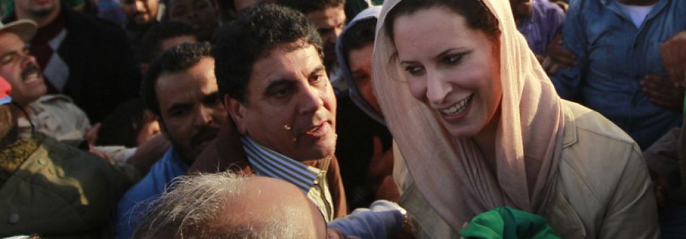 Foto: La 'incendiaria' hija de Gadafi, expulsada de Argelia por pirómana