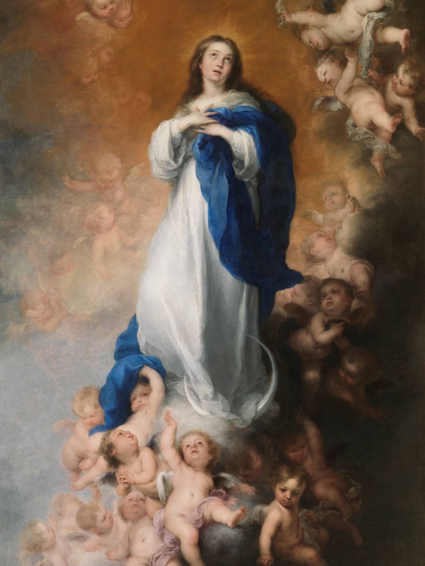 'La Inmaculada de los venerables', Murillo.