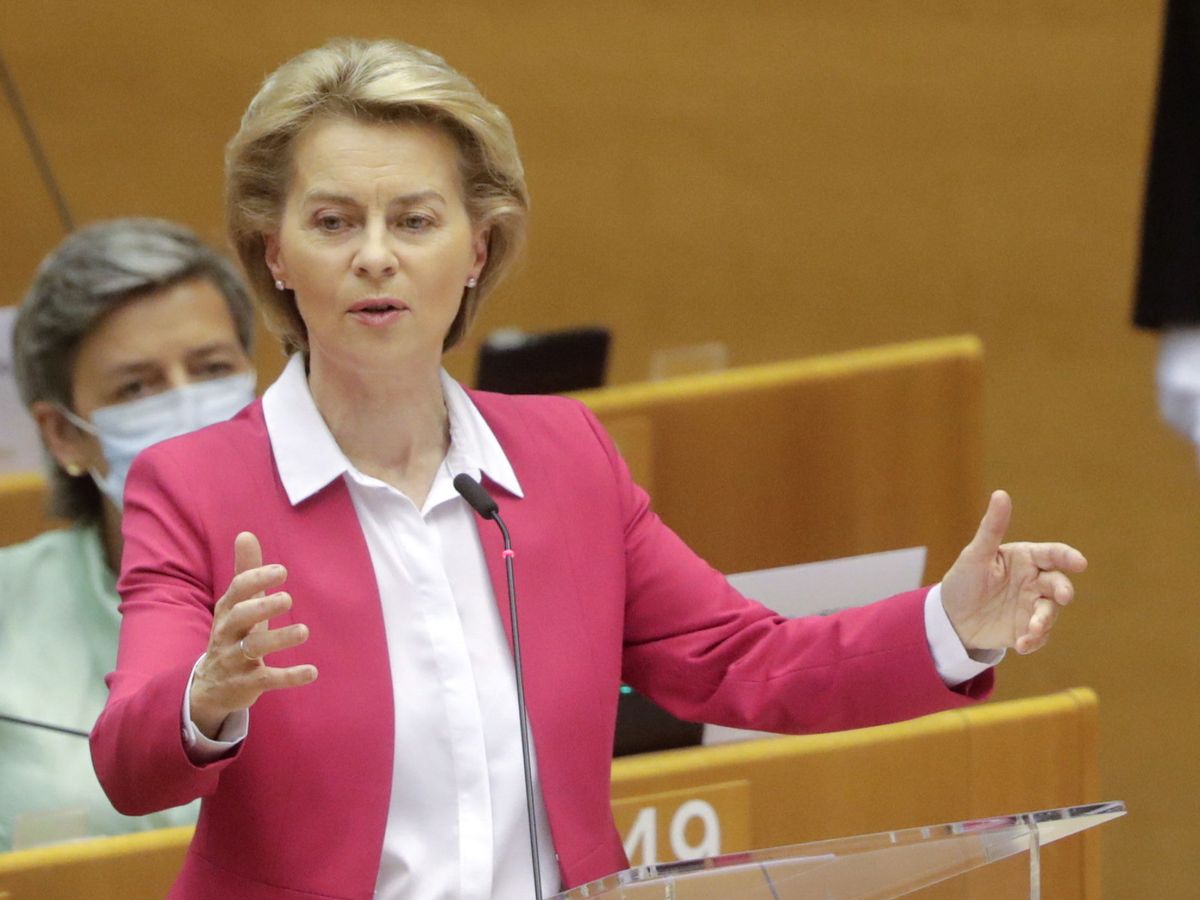 Foto: Presidenta de la Comisión Europea, Ursula Von der Leyen (Reuters)