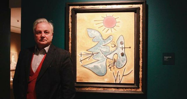 Xavier Vilató ha comisariado la exposición de su padre con mucho esmero. (Museo Casa Natal de Picasso)