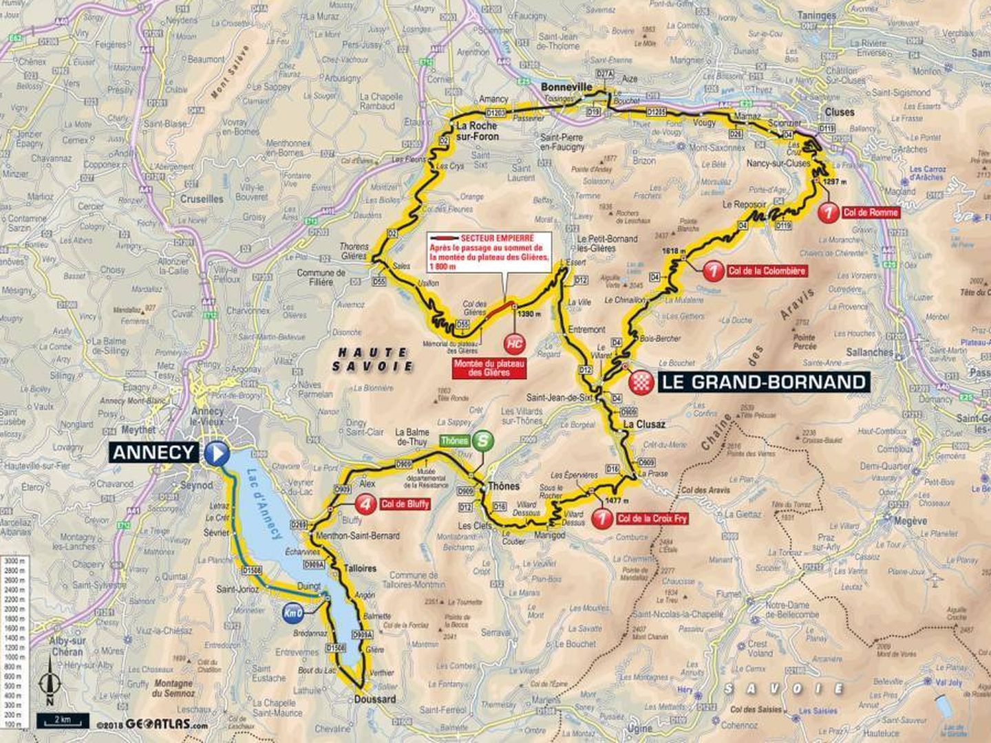 Recorrido de la décima etapa | Tour de Francia 2018