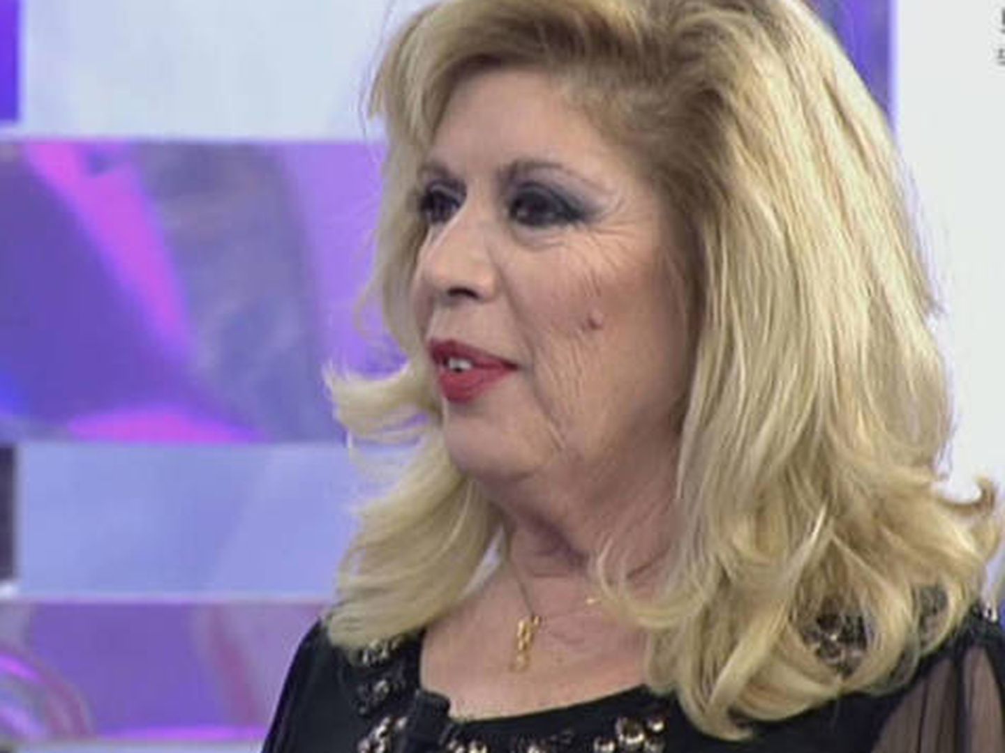 María Jiménez en 'Sálvame'. (Telecinco)