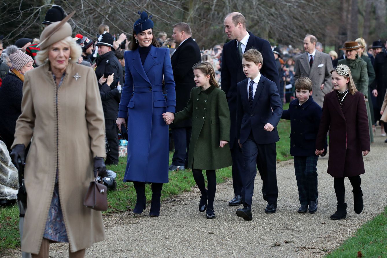 La familia real británica. (Reuters)