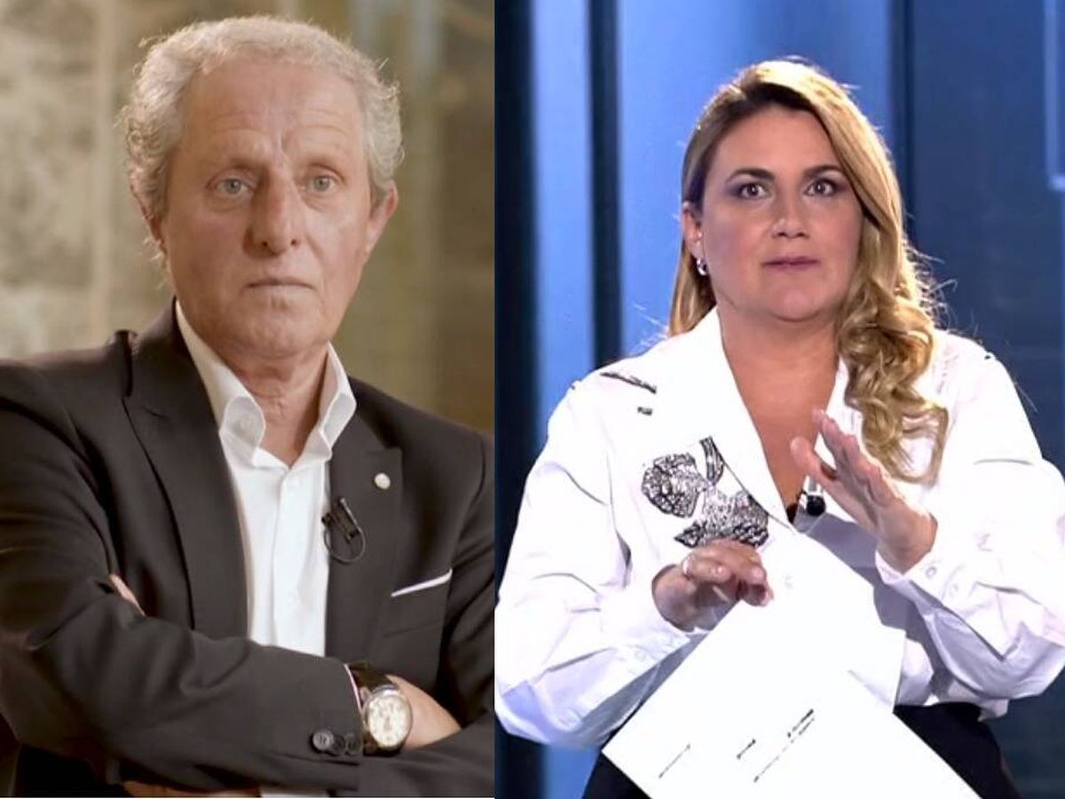 Foto: La presentadora Carlota Corredera y Albert Solà. (Mediaset)