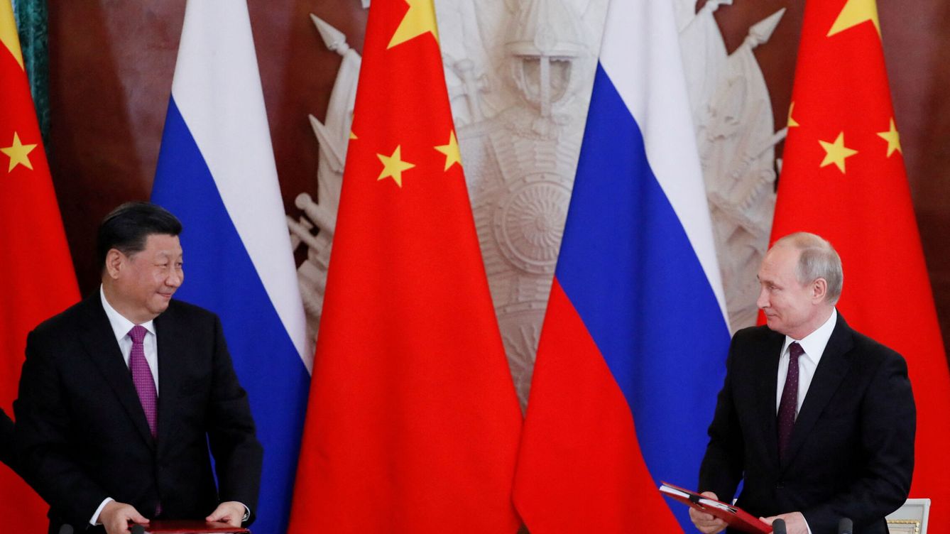 Foto: Xi Jinping y Vladímir Putin. (Evgenia Novozhenina/Reuters)