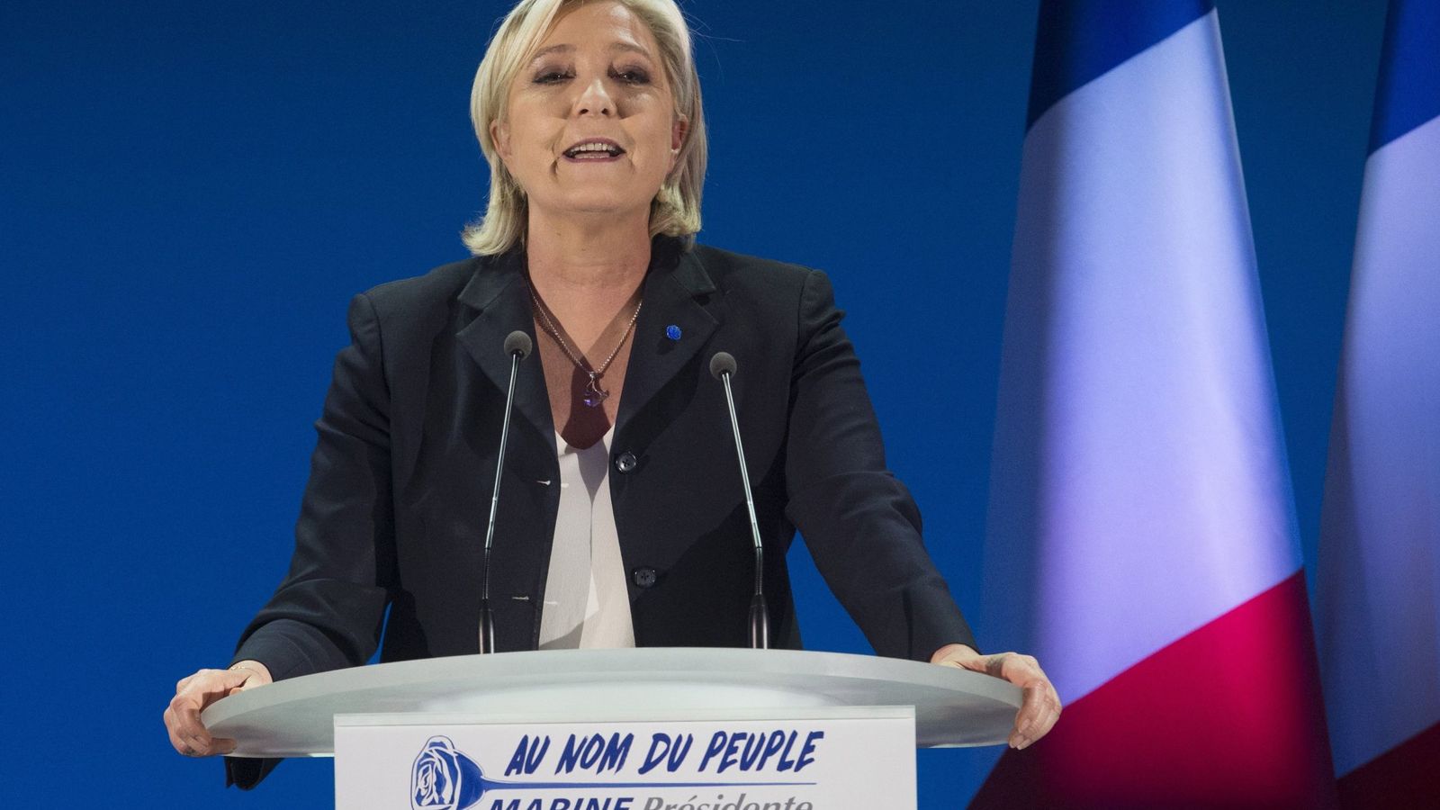 Foto: Marine Le Pen se aparta de la presidencia del Frente Nacional. (EFE)