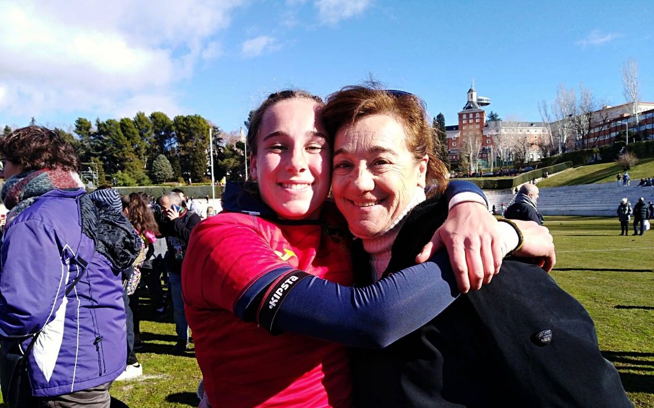 Álbum: Blanca Fernández y su amor por el rugby