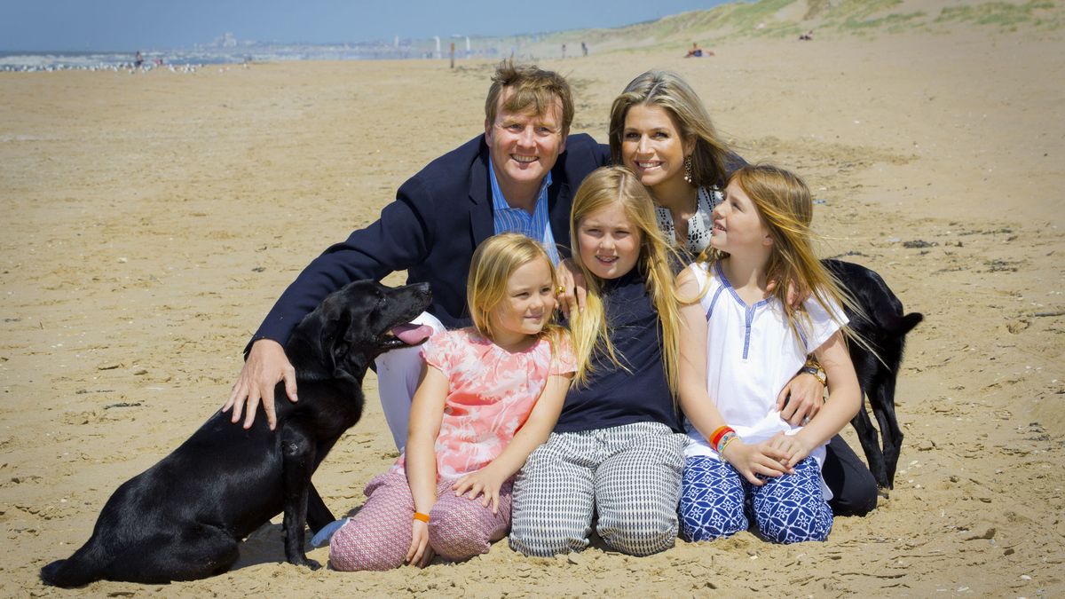 El rey de Holanda y sus hijas, fans del 'fast food' mientras Máxima sigue a dieta