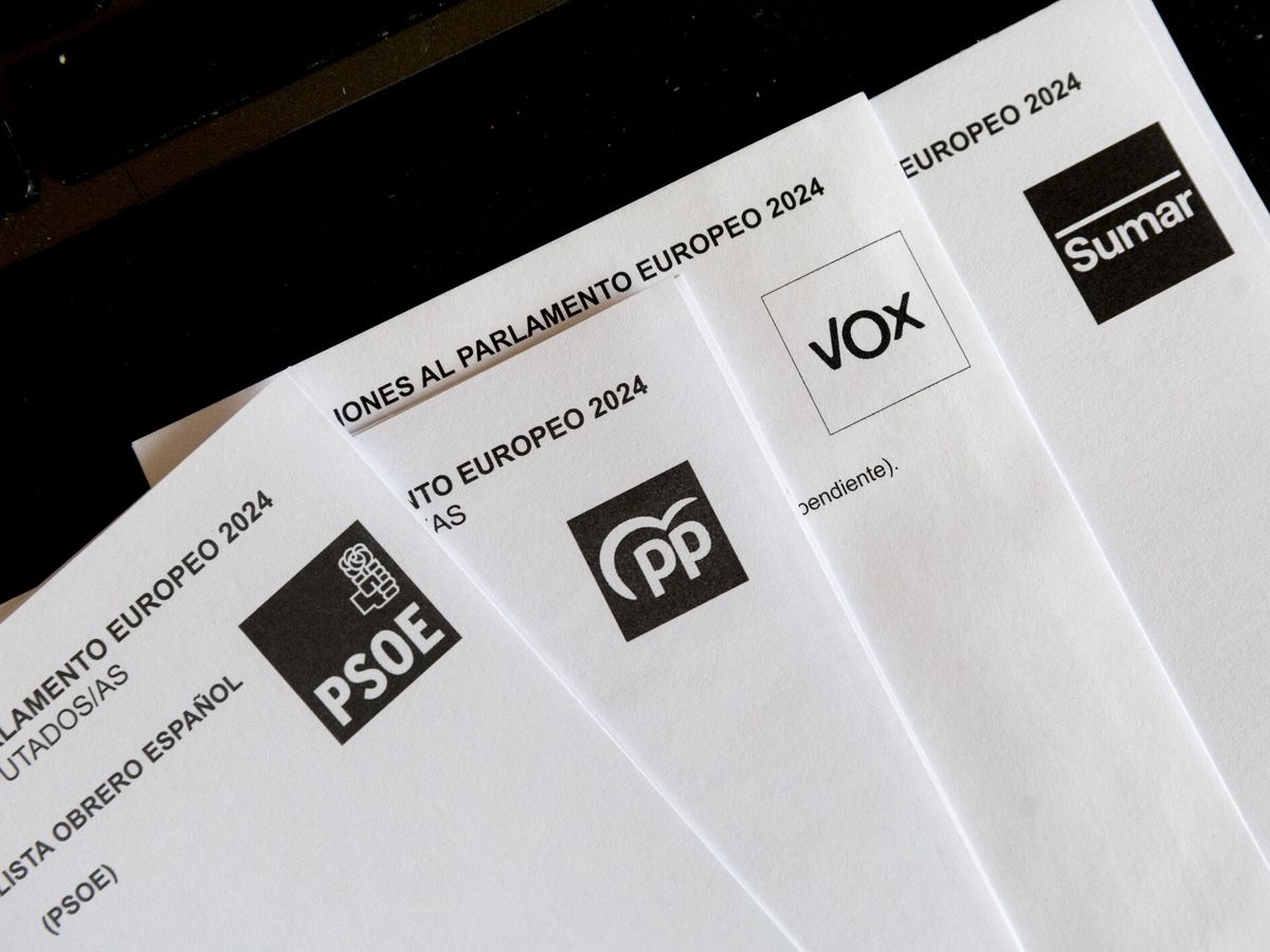 Foto: Papeletas electorales para las elecciones europeas del 9-J. (Europa Press/Eduardo Parra)