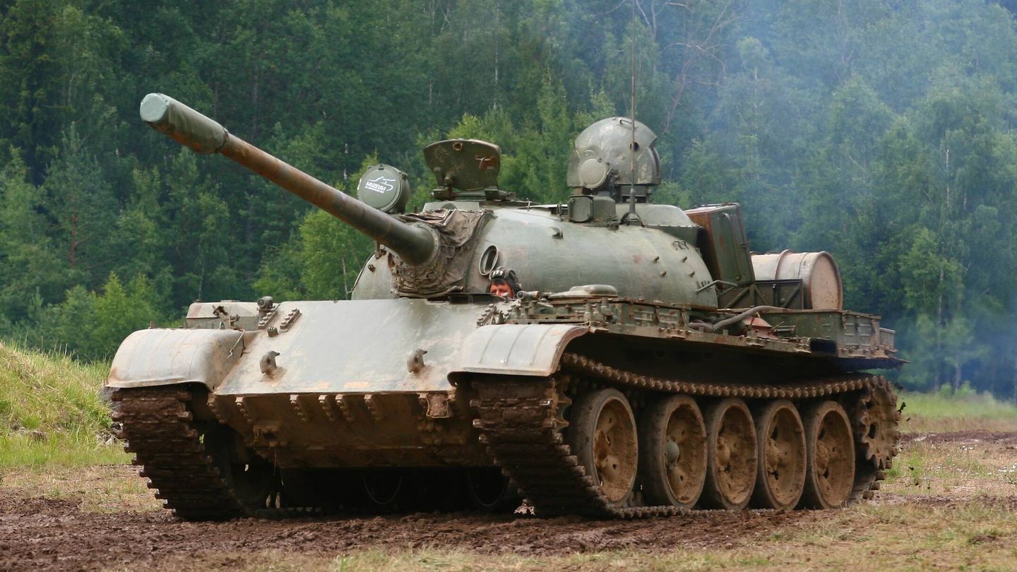 Reliquias del pasado. Un T-55, en 2018. (Adam Hauner)