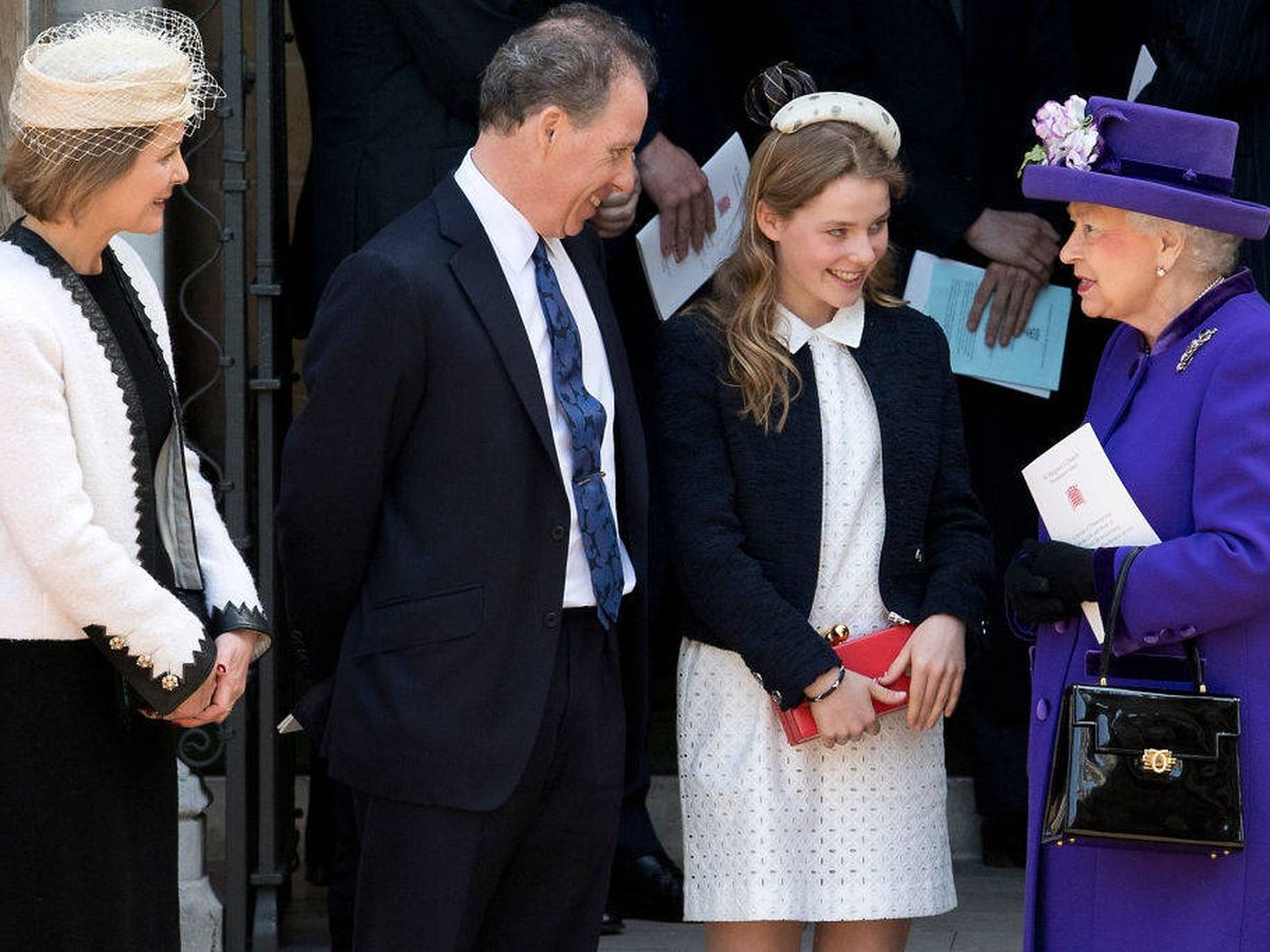 Foto: Lord Snowdon y Serena, con su hija, Margarita, y la reina Isabel II. (Getty)