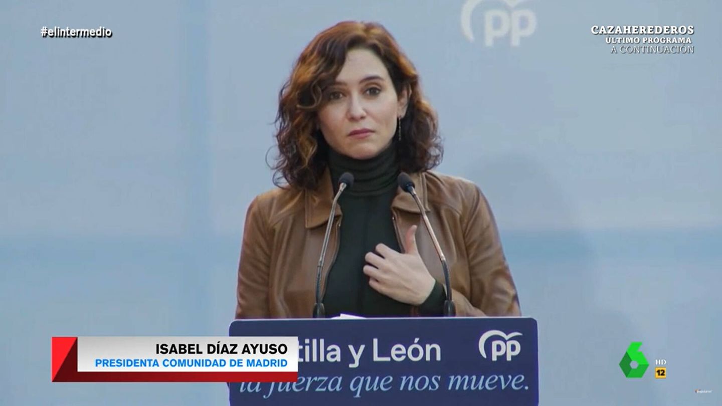 Isabel Díaz Ayuso. (Atresmedia)