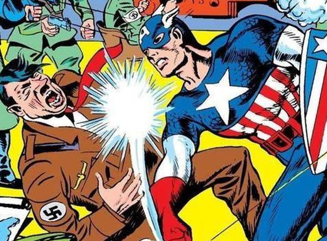 Portada del primer número de 'Capitán América'. (Marvel)