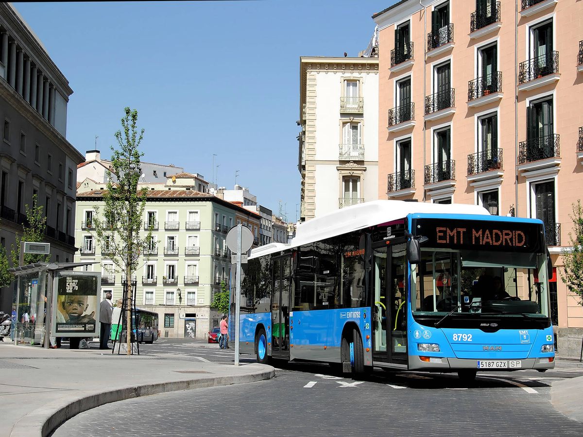 Foto: Autobús de la Empresa Municipal de Transportes de Madrid. (EMT)
