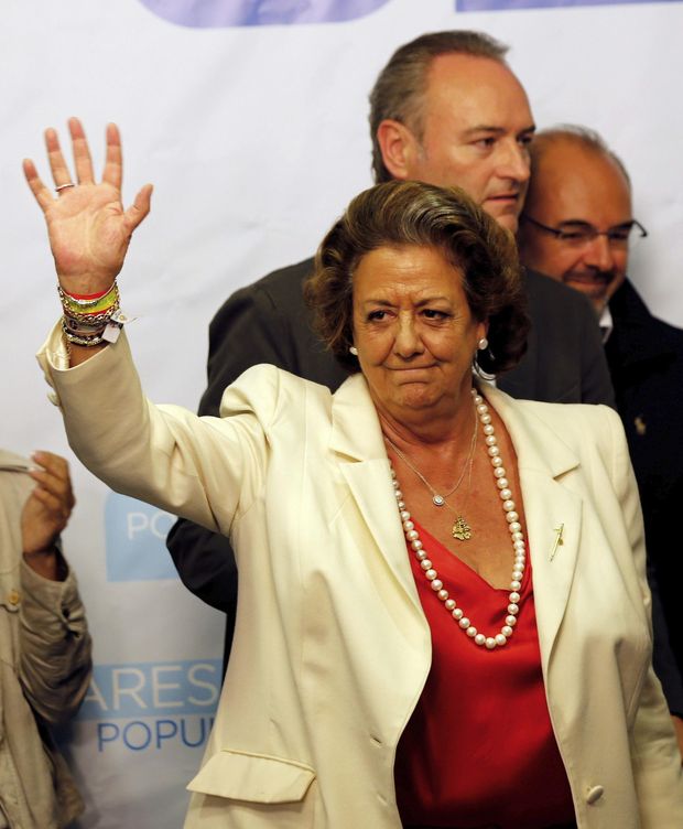 La alcaldesa de Valencia en funciones, Rita Barberá. (EFE)