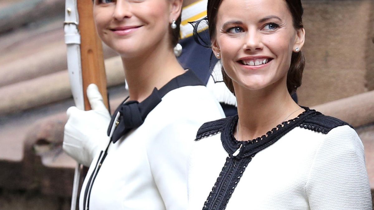 Las princesas Magdalena y Sofía de Suecia, dos 'gemelas' en la apertura del Parlamento