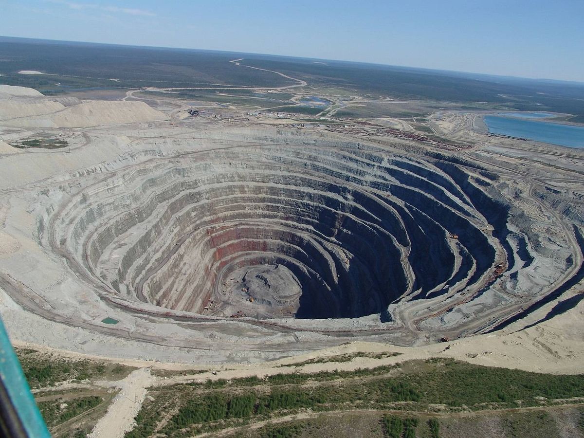 Foto: La ciudad subterránea de 250 kilómetros en una mina. (CC/Wikimedia Commons)