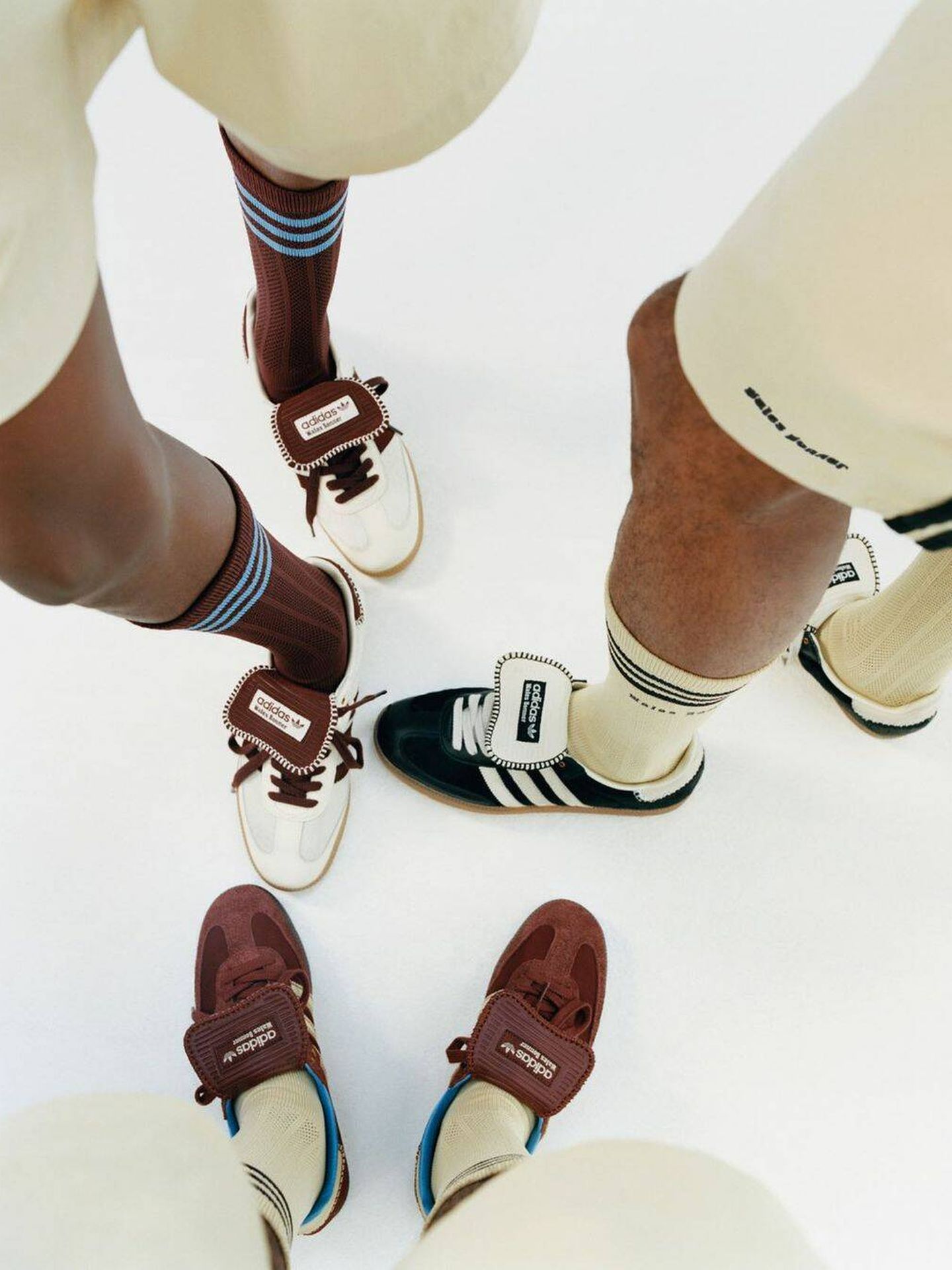 Zapatillas de AdidasxWales Bonner (Instagram @walesbonner)