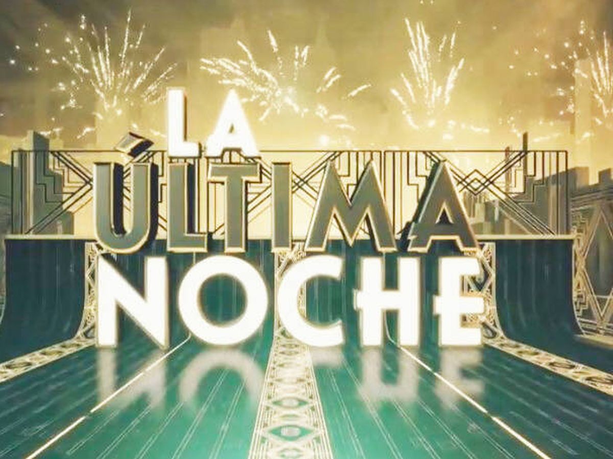 Foto: Logotipo de 'La última noche'. (Mediaset)