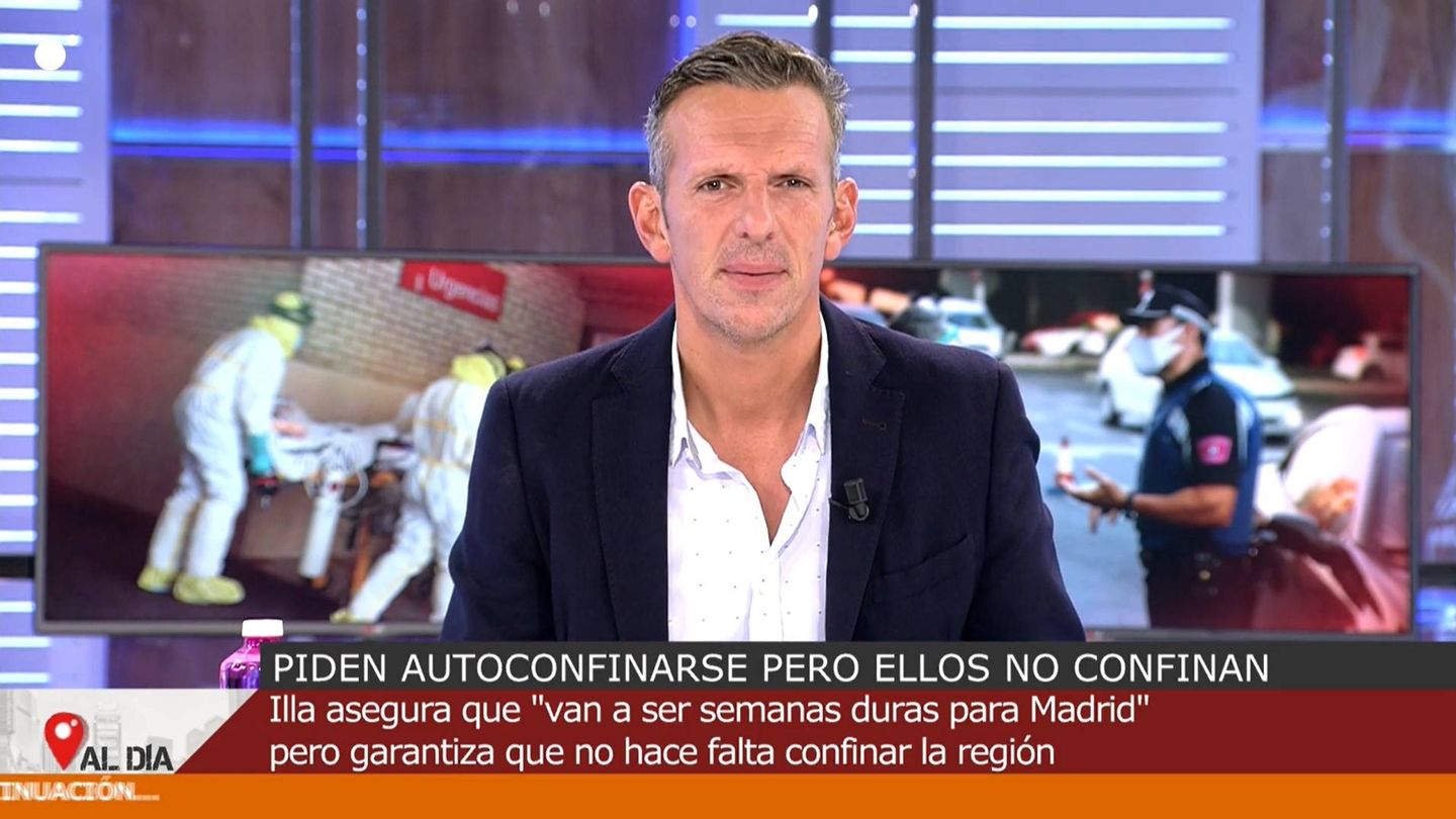 El presentador Joaquín Prat. (Mediaset)