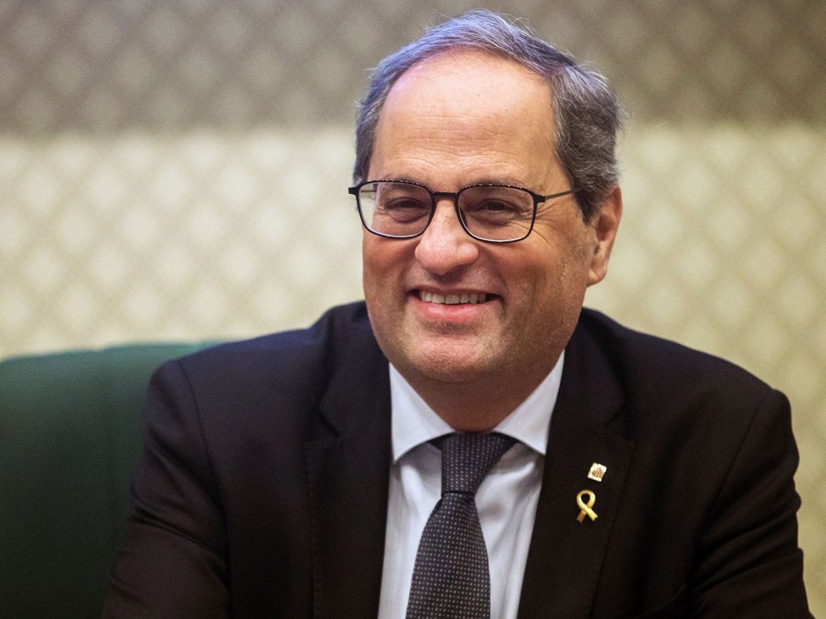 Foto: l presidente de la Generalitat de Cataluña, Quim Torra. (EFE)