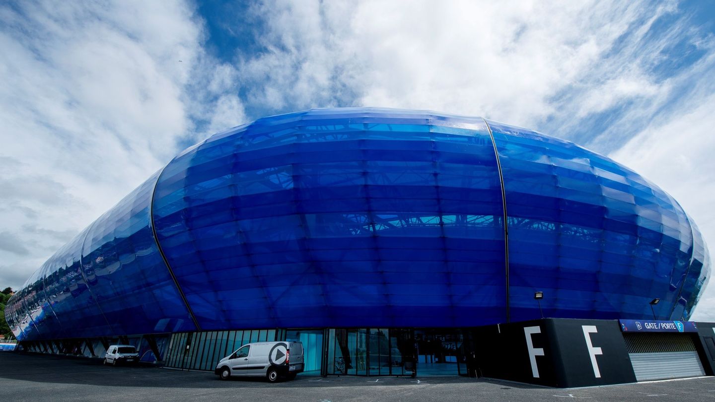 El Estadio Océane de Le Havre donde España disputará su primera cita del Mundial de Francia. (EFE)