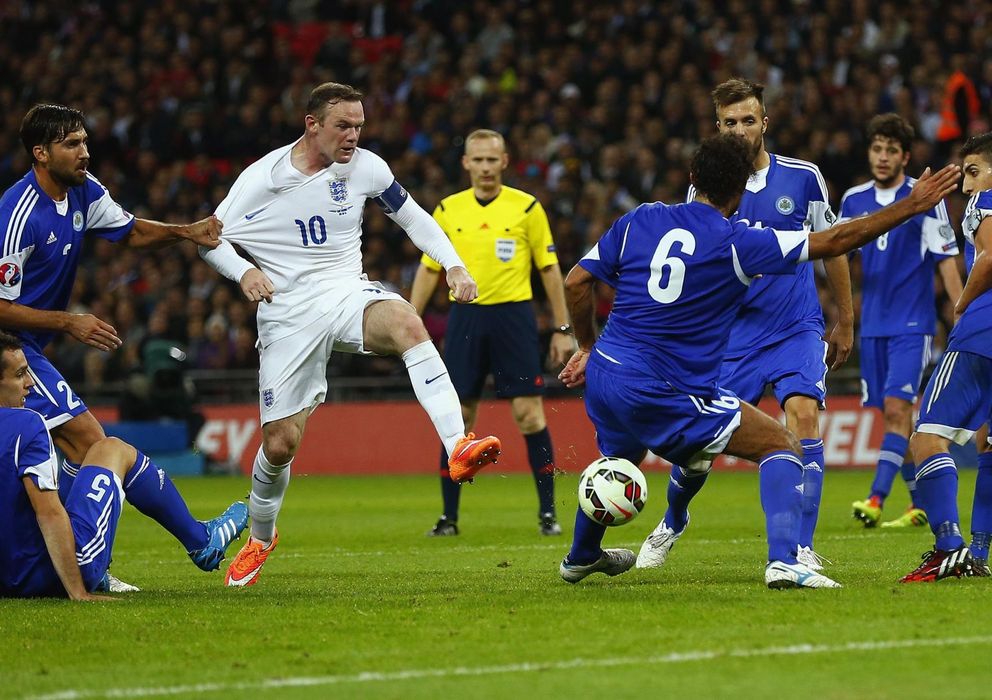 Foto: Rooney está a seis goles de igualar a Bobby Charlton como máximo goleador de la selección inglesa (Reuters)