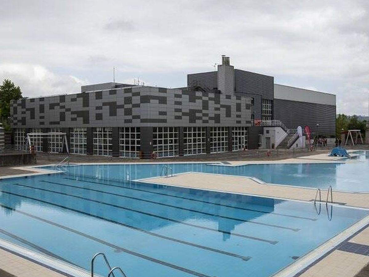 Foto: Una de las piscinas municipales de Bilbao afectadas. (X/@bilbao_udala)