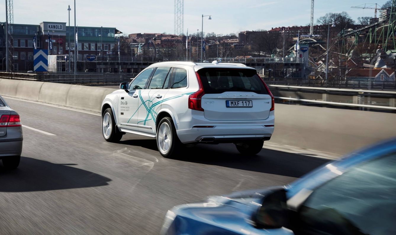 El Volvo XC90 recorrerá las calles de Goteborg en 2017.