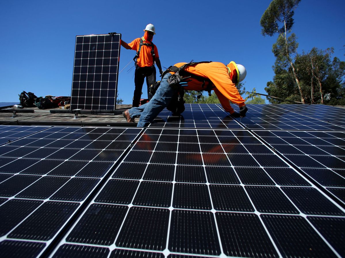 Foto: La solar acude al rescate de la generación eléctrica en la UE. (Reuters/Mike Blake)