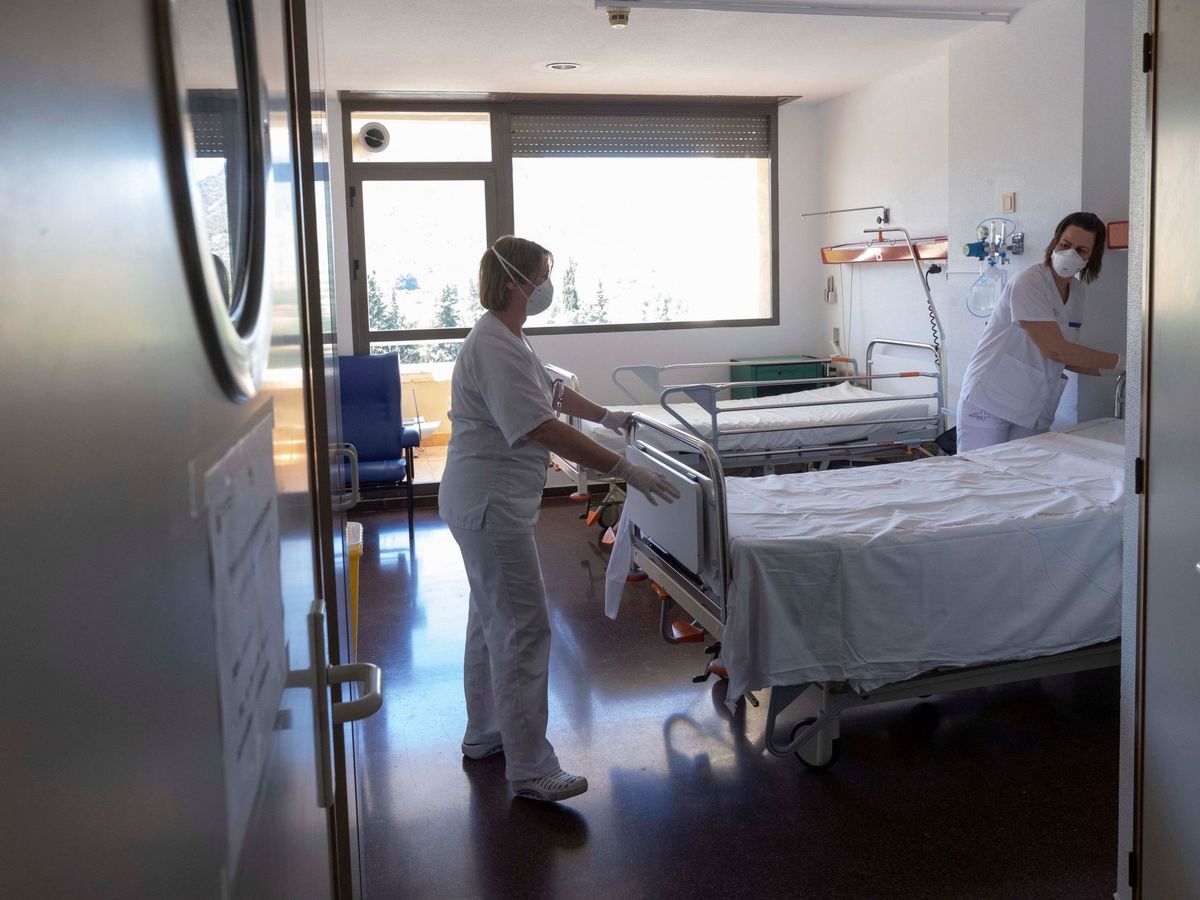 Foto: Imagen de archivo de una habitación de hospital. (EFE/Marcial Guillén)