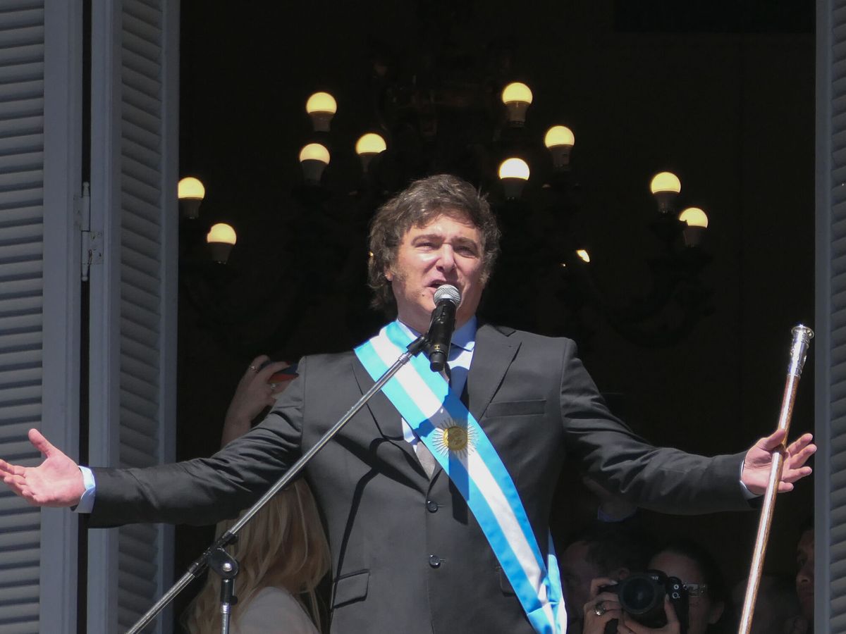 Foto: El presidente de Argentina, Javier Milei. (EFE/Enrique García Medina)