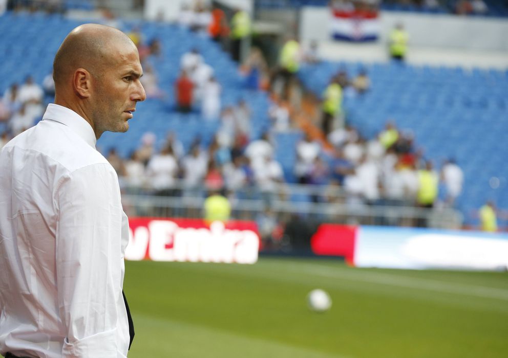 Foto: Zidane recuerda que otros se sacaron el título "en 30 días" (Imago).