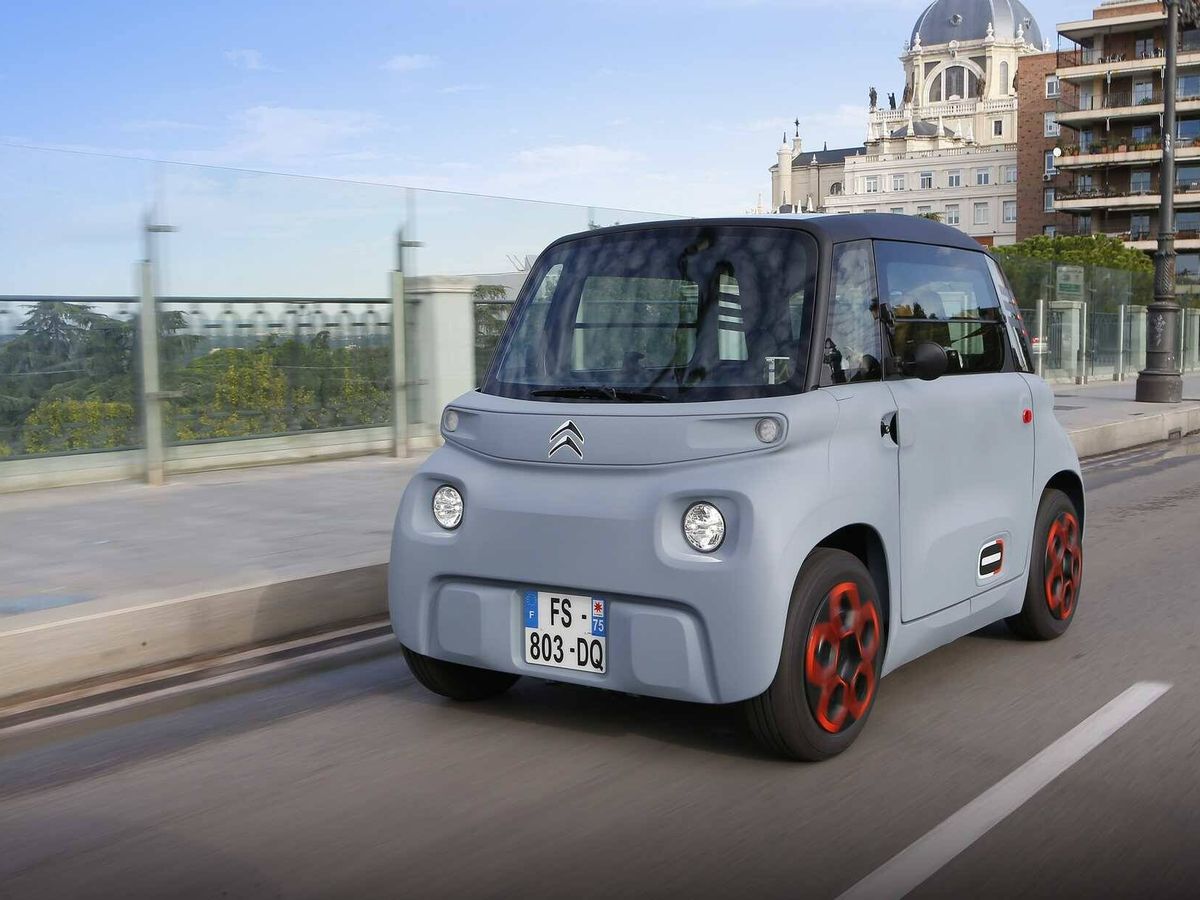 Foto: Hemos conducido el Citroën Ami, la rompedora propuesta de la marca francesa para la movilidad urbana. 