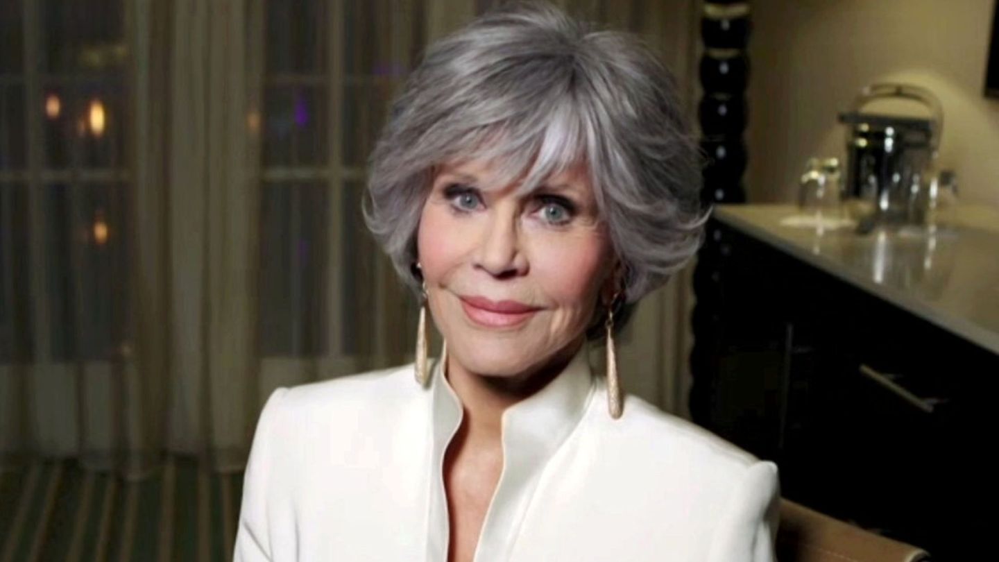 Jane Fonda, al recibir el Cecil B. DeMille Award. (Reuters)
