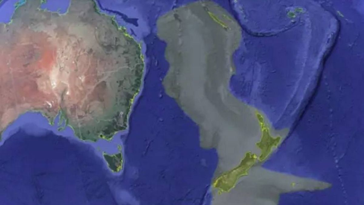 El Anillo de Fuego del Pacífico dio forma al continente de Zelandia