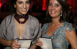 La hija de Carlos Slim y Liliana Godia, homenajeadas por cien empresarios españoles en Nueva York