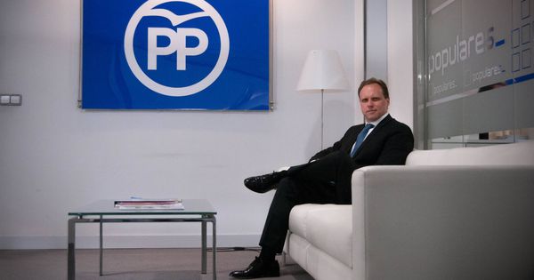 Foto: El portavoz económico del PP, Daniel Lacalle. (Carmen Castellón)