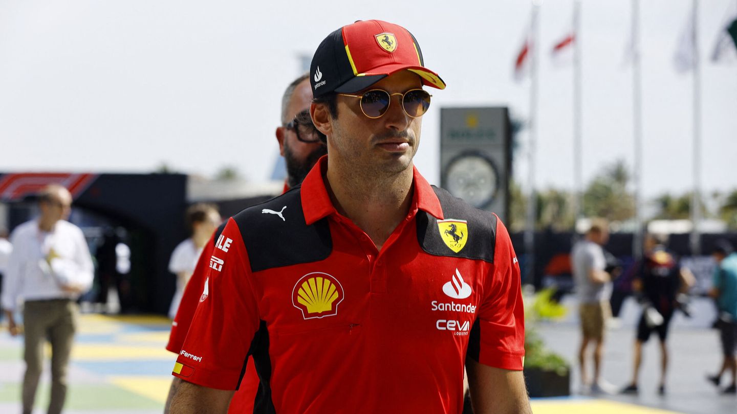 Sainz, durante el fin de semana del GP de Arabia. (Reuters/Hamad I Mohammed)
