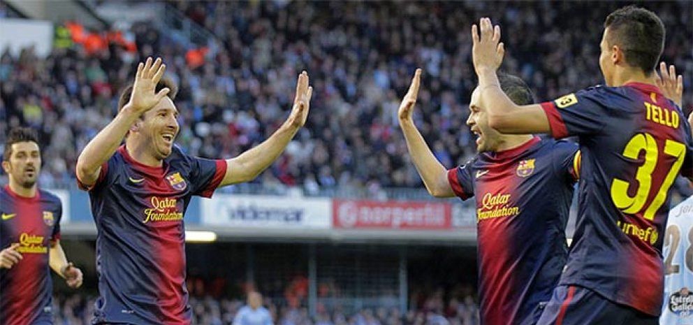 Foto: La conexión Messi-Tello sobresale en un Barça con la mira puesta en París