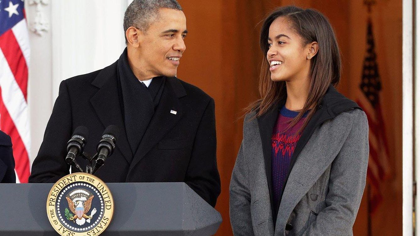 Foto: El presidente de los EEUU, Barack Obama, con su hija Malia, en una imagen de archivo (Reuters)